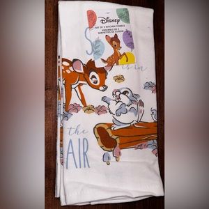 Super Cute 🥰 Disney - Bambi “Spring Is In The Air” Kitchen Towel 2 Pack- NEW